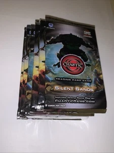 Chaotic TCG Silent Sands: Single Booster Pack - First Edition (MINT) - Foto 1 di 2