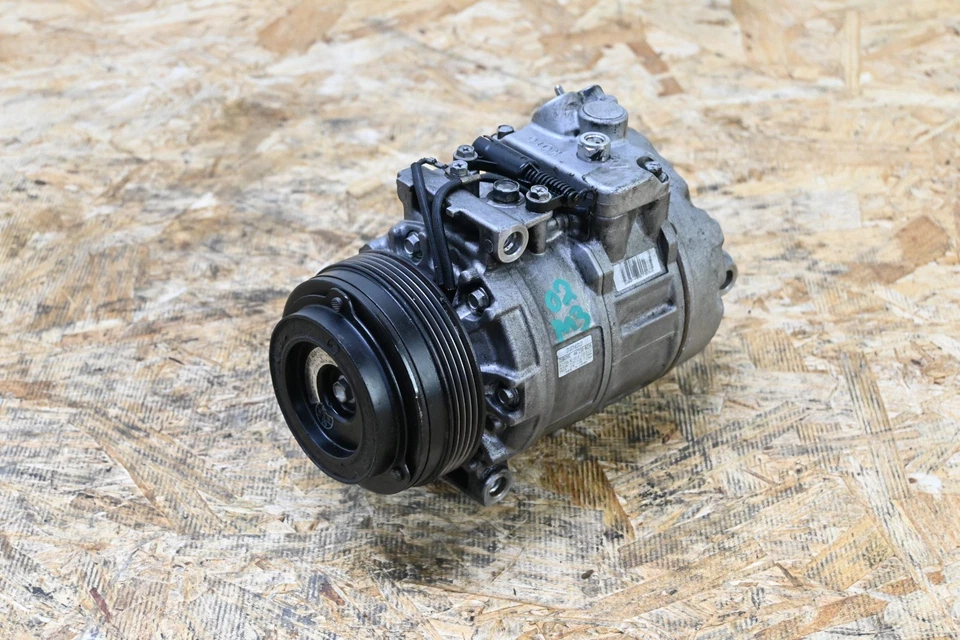 BMW E39 E46 1996-2006 525 M3 motor aire acondicionado compresor embrague conjunto 124 k OEM Foto 1 de 4