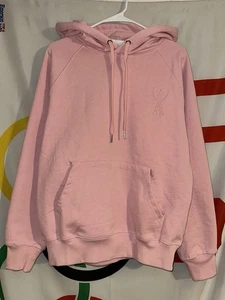 Ami Alexandre Mattiussi Hoodie Medium Pink Pullover Sweatshirt Japan Heavyweight - Bild 1 von 8