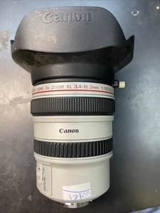 CANON Video Lens 3X WIDE ZOOM 3.4-10.2mm 1:1.8-2.2 for XL Camcorder No Caae - Picture 1 of 8