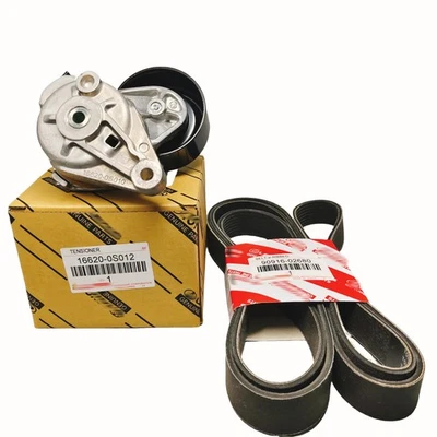 NEW Fit Lexus 2010-2019 GX460 2008-21 LX570 Drive Belt & Tensioner Kit PART - Image 1 of 4