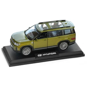 Modellino auto originale Hyundai SANTA FE 1:38 miniatura verde ocado P6G70AZ110GR - Foto 1 di 3
