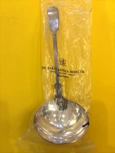 Vtg Bailey Banks & Biddle Co. Fine Silver Plate Ladle 9 1/2” Original Packaging - Picture 1 of 9