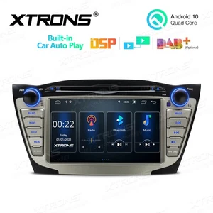 7" Android 10 Car DVD GPS Radio Stereo Car Auto Play RCA For Hyundai ix35 Tucson - Picture 1 of 11