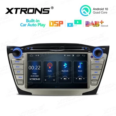 7" Android 10 Car DVD GPS Radio Stereo Car Auto Play RCA For Hyundai ix35 Tucson - Image 1 of 4
