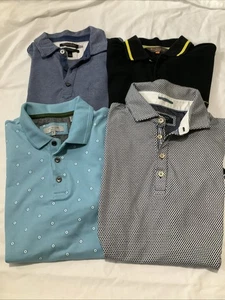 Mens Ted Baker, Ben Sherman Polo Shirts Size S - 4 Items - Picture 1 of 9