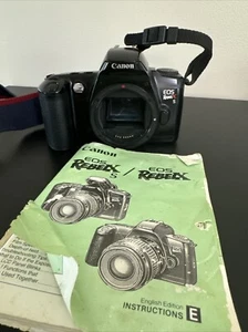 Canon EOS Rebel XS DSLR Camera Body Only W/ Manual - Untested Parts Or Repair - Picture 1 of 10