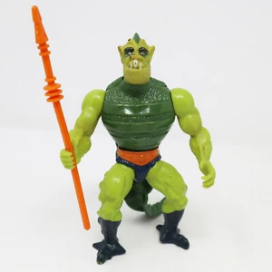 VINTAGE 1983 MATTEL MOTU HE-MAN MASTERS OF THE UNIVERSE WHIPLASH FIGURE COMPLETE - Picture 1 of 6