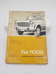 Manual de Taller Catálogo Piezas Repuesto Fiat 1100 D 2^ Segunda Edizione 1965 - Imagen 1 de 24