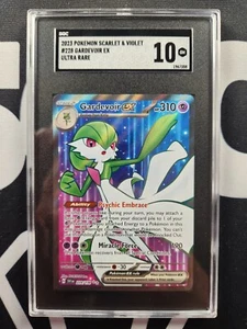 2023 Pokemon Scharlachrot & Violett Gardevoir EX 228/198 Secret selten SGC 10 EDELSTEINE NEUWERTIG - Bild 1 von 2