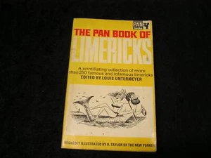 The Pan Book of Limericks by Louis Untermeyer - Foto 1 di 1