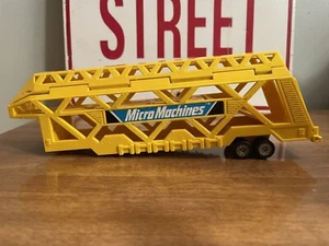 Vintage 1988 Micro Machines Big Rig Hauler Opening Trailer Galoob ๐ ๐ฅ - Picture 1 of 8