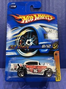Hot Wheels 2006 Track Aces 8/12 '57 CHEVY #118 - Picture 1 of 6