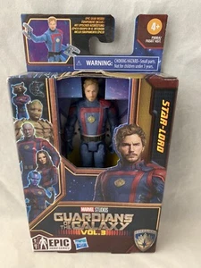 Hasbro Guardians of the Galaxy Vol 3 Epic Hero Series Star-Lord 4" Figure A1-1 - Picture 1 of 4