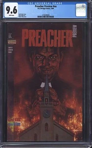 PREACHER PREVIEW CGC 9.6 NM+ / Predates Preacher #1! Garth Ennis! TV Show! - Picture 1 of 1