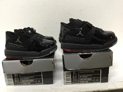 Jordan Flight 23 (TD) Zapatilla Niño Estilo #317823 001 Negra Nunca Usada "2007" Foto 1 de 4