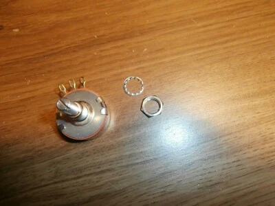 POTENCIÓMETRO NTE ELECTRONICS 501-0012 2 VATIOS 25K OHM EJE DE 1/4" DIÁMETRO. NUEVO Foto 1 de 3