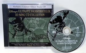 Disney's Ultimate Swashbuckler 10 song CD Collection Pirates of the Caribbean - Imagen 1 de 2