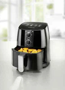 Digitale Heißluftfritteuse 4L –1400W, Timer, Anti-Rutsch, Gesund Energiesparend - Bild 1 von 3