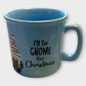 I'll Be Gnome For Christmas Large Coffee Mug Dat'l Do It Inc. New Without Box - Picture 1 of 5