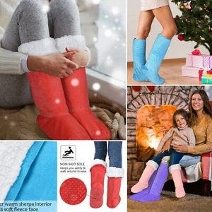 Ladies Slippers Womens Ankle Boots New Memory Foam Winter Christmas Booties US - Picture 1 of 99