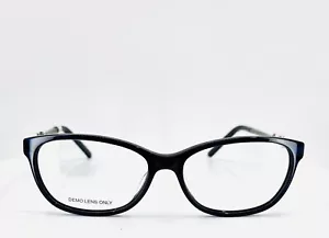UNBRANDED MZ057V01 001 Blue Tortoise Cat Eye Full Rim Eyeglasses 54-15-140 B:36 - Picture 1 of 11