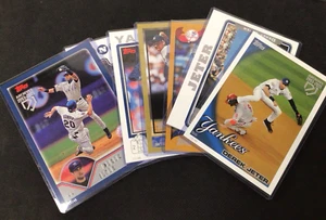2017 Topps Archives Retrospective Derek Jeter 5x7 /49 7 Card Lot Yankees - Picture 1 of 14