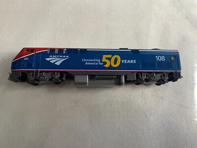 Kato 176-6037 Amtrak Phase VI 50th Anniversary Logo N Scale #108 - Image 1 of 4