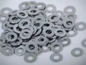 5/16 STAINLESS STEEL FLAT WASHERS , Qty 200 - Picture 1 of 1