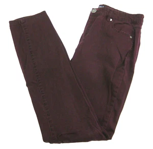 Buffalo David Bitton Damenjeans (Größe 8 29 x 30) burgunderrot Baumwollhose - Bild 1 von 4