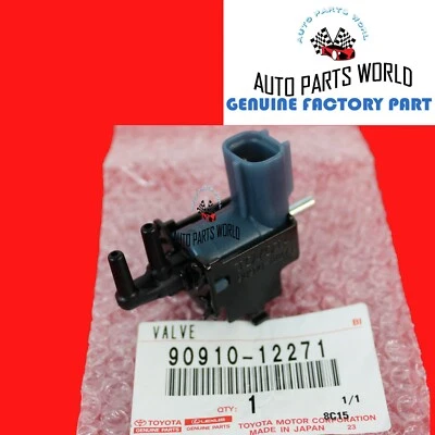 GENUINE TOYOTA CAMRY SOLARA LEXUS ES300 GS300 VACUUM SWITCHING VALVE 90910-12271 - Image 1 of 4