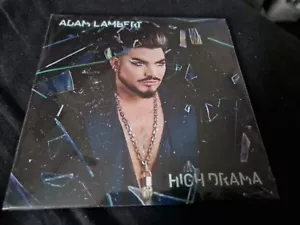 Brand New Adam lambert high drama cd Signed - Picture 1 of 2