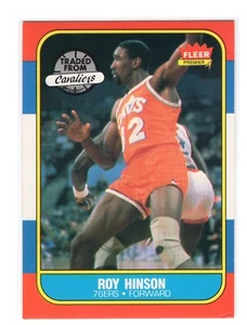 1986-87 Fleer #46 Roy Hinson Philadelphia 76ers - Bild 1 von 2