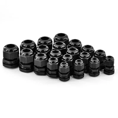 PG7 PG9 PG11 PG13.5 PG16 Kabelverschraubung Kombipakete Jeweils 4, 20 Insgesamt - Bild 1 von 4