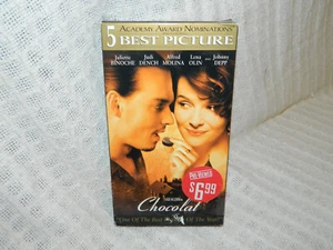 Chocolat VHS Johnny Depp - Picture 1 of 6
