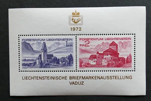 Liechtenstein MiNr. 565-566 Bloque 9 MNH** (Mentira 565-66 Bl.9) - Imagen 1 de 1