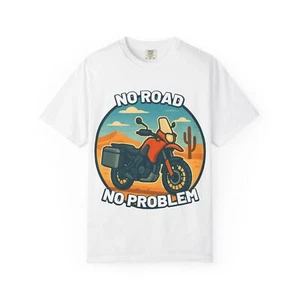 Adventure Rider ADV Unisex T-Shirt - No Road No Problem Design - Bild 1 von 29