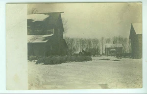 BAUERNHOFSZENE ECHTFOTO - WINTER jetzt im Angebot - Bild 1 von 1