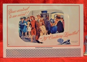 NUEVA YORK CENTRAL SIGLO 20 LTD ___ #81 HOJALATA CARTELERA ESCALA O/S - Imagen 1 de 3