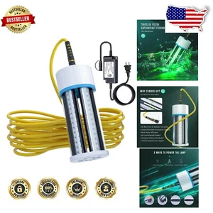 Energy Efficient Green Fishing Light - 110V/12V, Lightweight & Durable Design - Picture 1 of 9