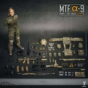 VERYCOOL VCF-2063 MTF Mobile Task Force Alpha-9 Female Soldier 1/6 Action Figure - Picture 1 of 12
