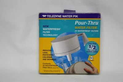 Filtros de agua Teledyne Water Pik 24 unidades para verter agua fresca WR-1 Foto 1 de 2