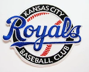 LOTTO DI (1) MLB KANSAS CITY ROYALS BASEBALL CLUB ARTICOLO TOPPA RICAMATA #45 - Foto 1 di 1