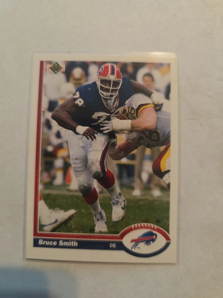 🔥 Bruce Smith 1991 Upper Deck #174 – Buffalo Bills 🏈 - Image 1 of 2