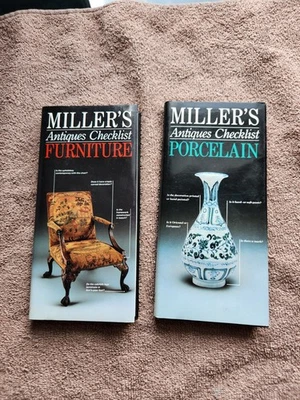 Miller's Antiques Checklist Books Set 2 Porcelain And Furniture - Image 1 of 4