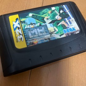 Super 32X Metal Head Sega Mega Drive MD Used Game Rare Very Good NTSC-J Japan JP