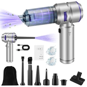 Handheld Car Vacuum Portable Cordless - 18000PA High Power with Brushless Mot... - Picture 1 of 8