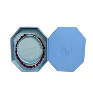 Swarovski Somnia necklace Mixed cuts, Heart, Red, Ruthenium plated - Picture 1 of 5