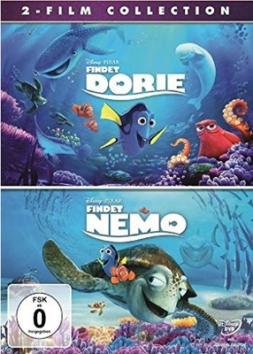 Findet Dorie & Findet Nemo (DVD) DP 2DVD Min: 190/DD5.1/WS  ohne SC Branding -  - Bild 1 von 2