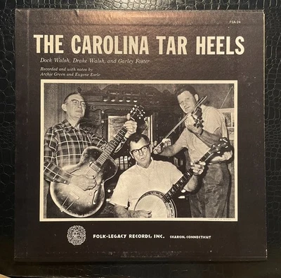THE CAROLINA TAR HEELS Dock & Drake Walsh Folk-Legacy Records FSA-24 1964 LP - Image 1 of 4